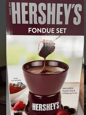HERSHEY'S Chocolate Fondue Set And Milkshake Maker